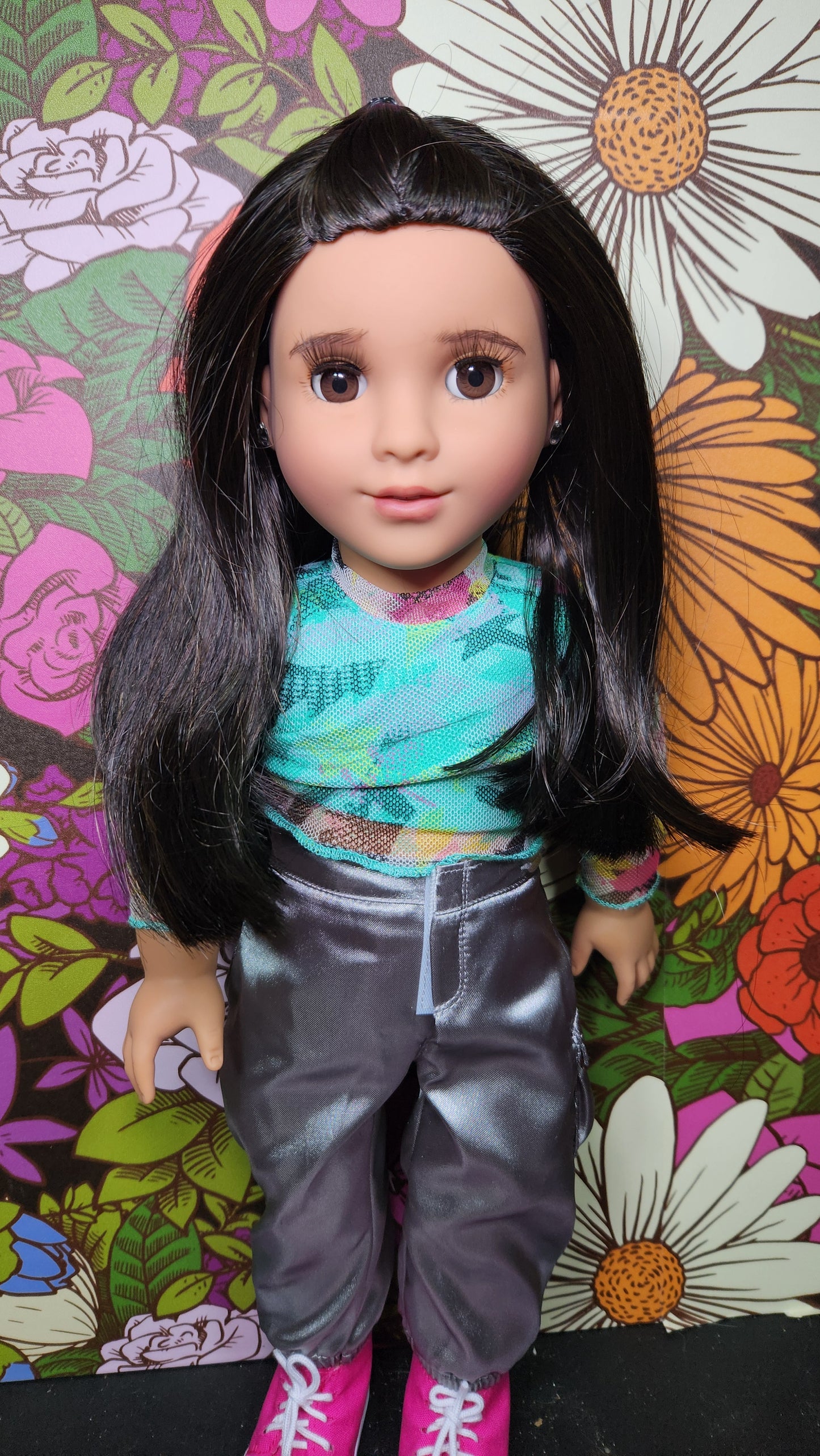 NIB American Girl Doll Kavi With Bollywood Outfit Customized