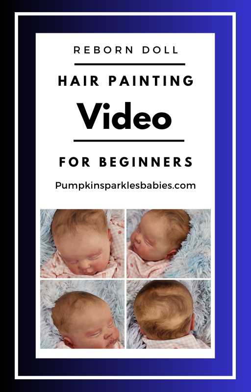 Beginning Hair Painting Package (video + written tutorial)